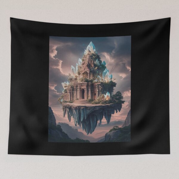 Item preview, Floating Crystal Temple designed and sold by McVrax.