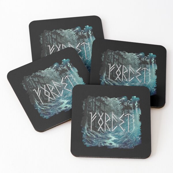 Item preview, Dark Forest - nordic runes style designed and sold by SilverOutlining.