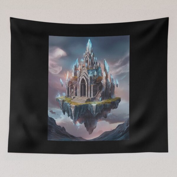 Item preview, Floating Crystal Temple designed and sold by McVrax.