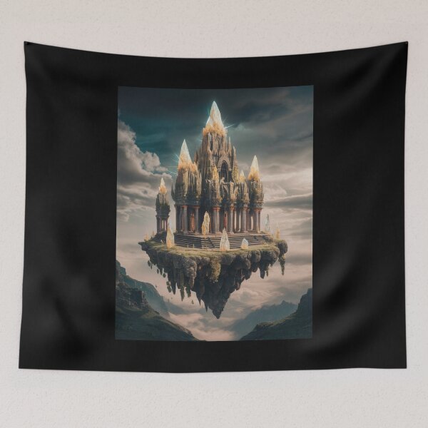 Item preview, Floating Crystal Temple designed and sold by McVrax.