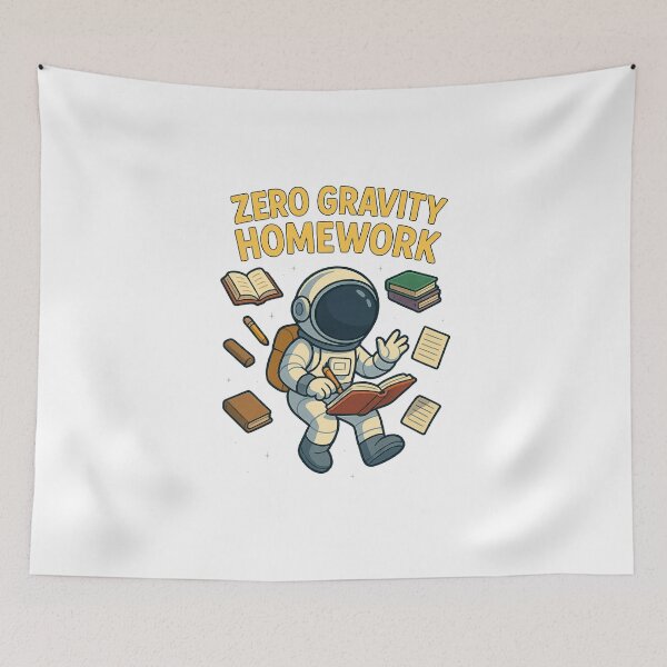Item preview, Zero Gravity Homework designed and sold by HEERMANArt.