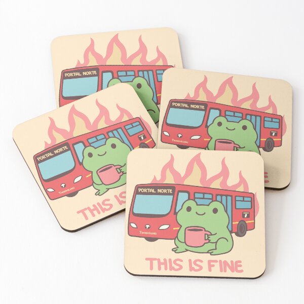 Item preview, This is fine - rana designed and sold by moosesclub.