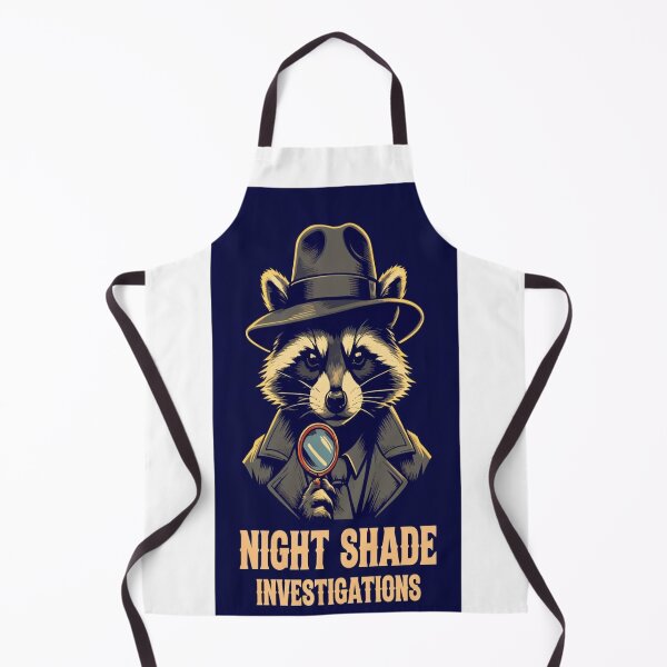 Item preview, Night Shade Raccoon Detective Design designed and sold by kfxforex.