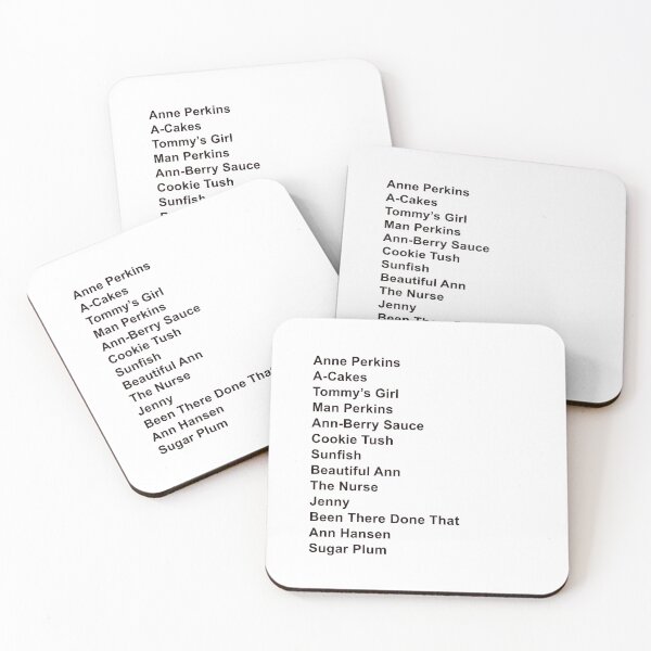 Item preview, Ann Perkins Aliases – Parks and Recreation Funny Nicknames Design designed and sold by from here 2 mars.
