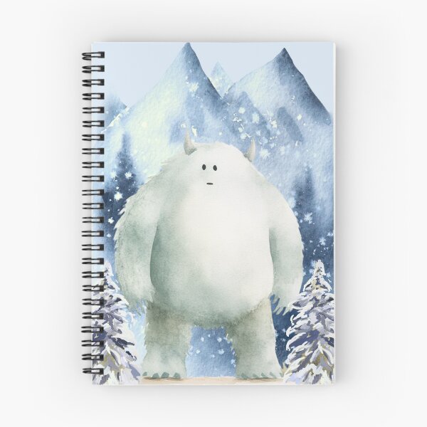 Item preview, Yeti abominable snowman cute watercolour bigfoot kids designed and sold by Lady-Frost.