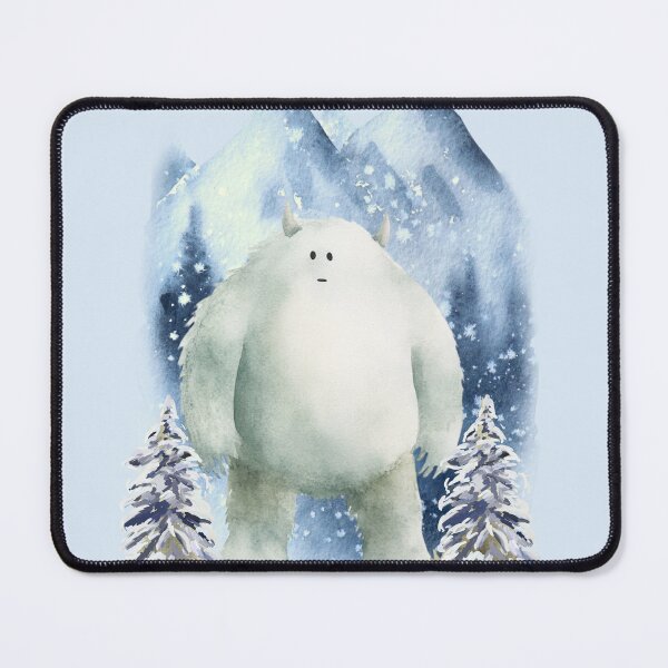 Item preview, Yeti abominable snowman cute watercolour bigfoot kids designed and sold by Lady-Frost.