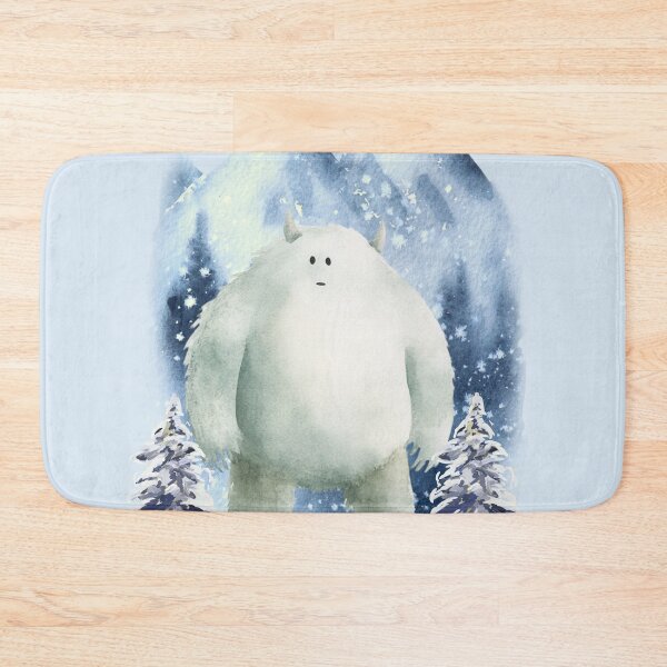 Item preview, Yeti abominable snowman cute watercolour bigfoot kids designed and sold by Lady-Frost.
