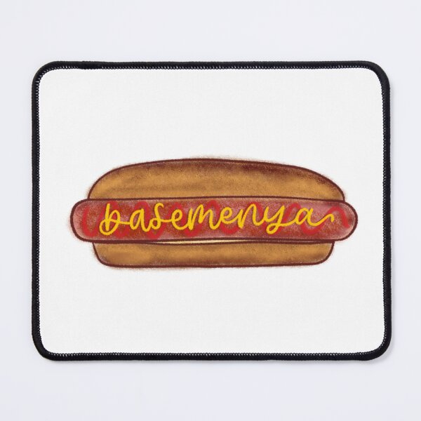 Item preview, Basemenya Hot Dog Sticker designed and sold by WildSalmonCraft.