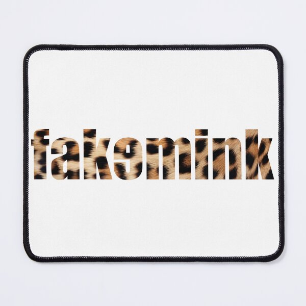 Item preview, fakemink leopard sticker designed and sold by amygdala-xyz.