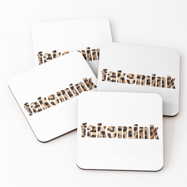 Item preview, fakemink leopard sticker designed and sold by amygdala-xyz.