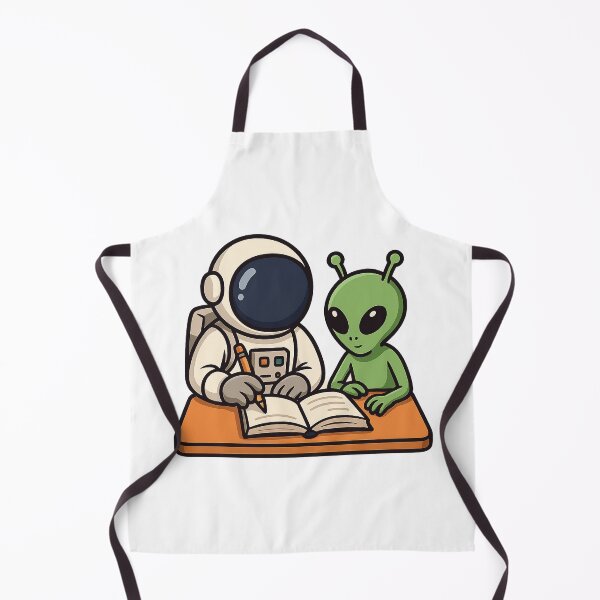 Item preview, Alien & Astronaut Study Buddies designed and sold by HEERMANArt.