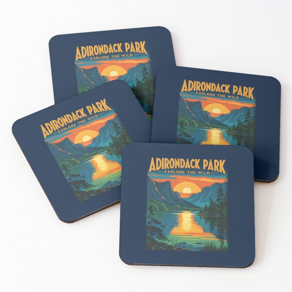 Item preview, Adirondack Park - New York State  designed and sold by GoodOldVintage.