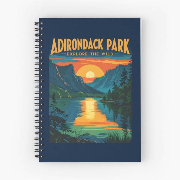 Item preview, Adirondack Park - New York State  designed and sold by GoodOldVintage.