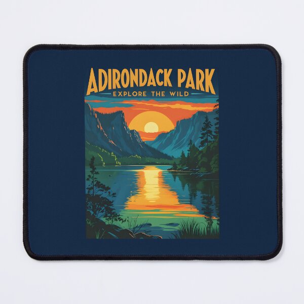 Item preview, Adirondack Park - New York State designed and sold by GoodOldVintage.