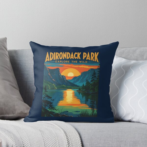 Item preview, Adirondack Park - New York State  designed and sold by GoodOldVintage.
