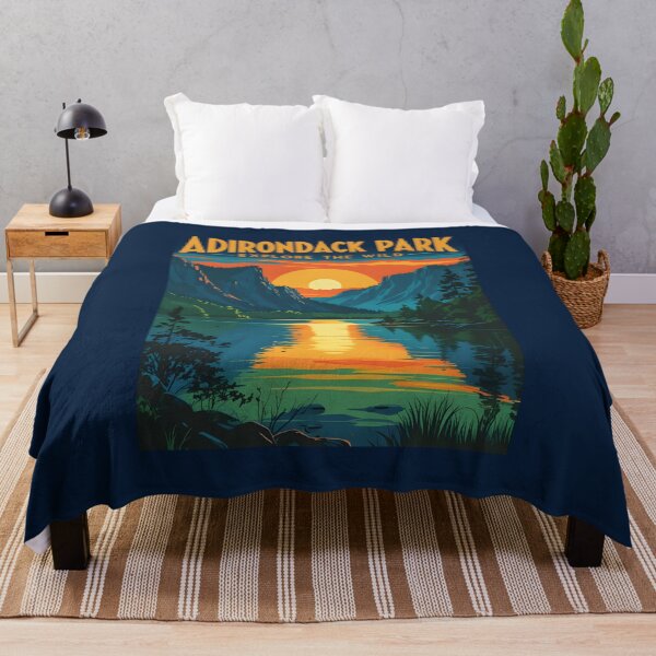 Item preview, Adirondack Park - New York State  designed and sold by GoodOldVintage.
