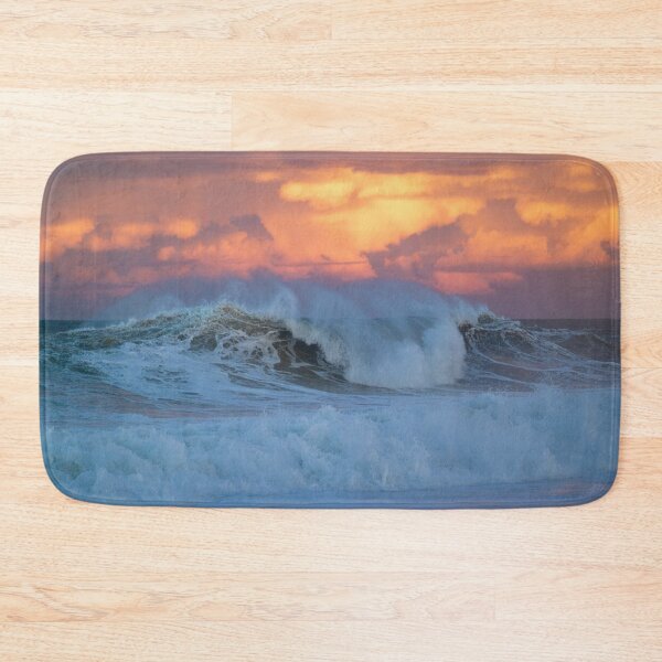 Item preview, Lifestyle Hub: Golden Sunset Ocean Waves - Calming Seascape designed and sold by M&M Lifestyle Hub.
