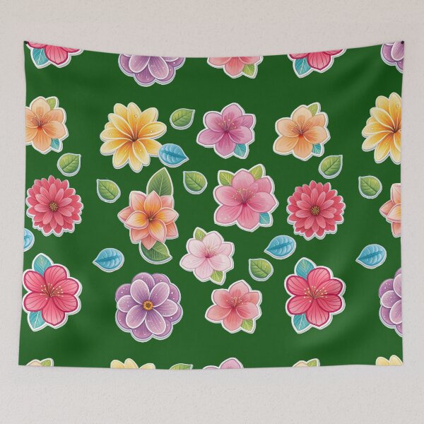 Item preview, meadow  flowers for any background designed and sold by orthodox-icon.