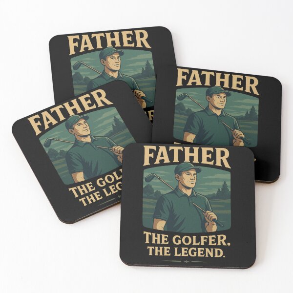 Item preview, Father's Day Vintage Golf T-Shirt – The Golfer, The Legend designed and sold by Wear Sculpt.