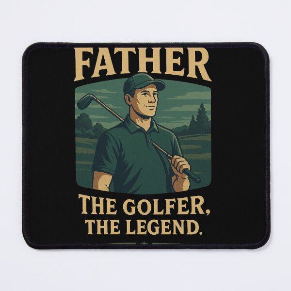 Item preview, Father's Day Vintage Golf T-Shirt – The Golfer, The Legend designed and sold by Wear Sculpt.