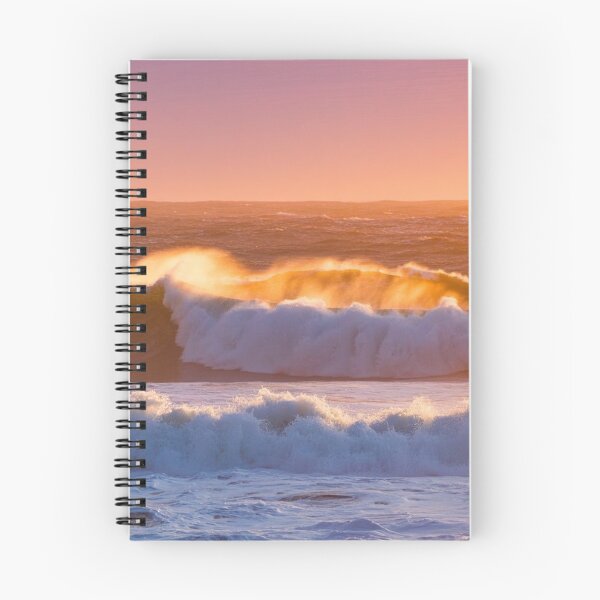 Item preview, Lifestyle Hub: Golden Sunset Ocean Waves - Calming Seascape designed and sold by M&M Lifestyle Hub.