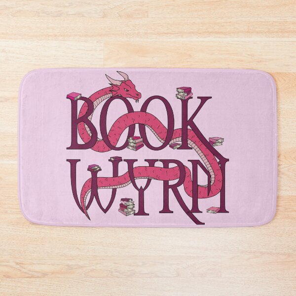 Artikelvorschau, Bücherwurm - Pink entworfen und verkauft von Heather H Designs .