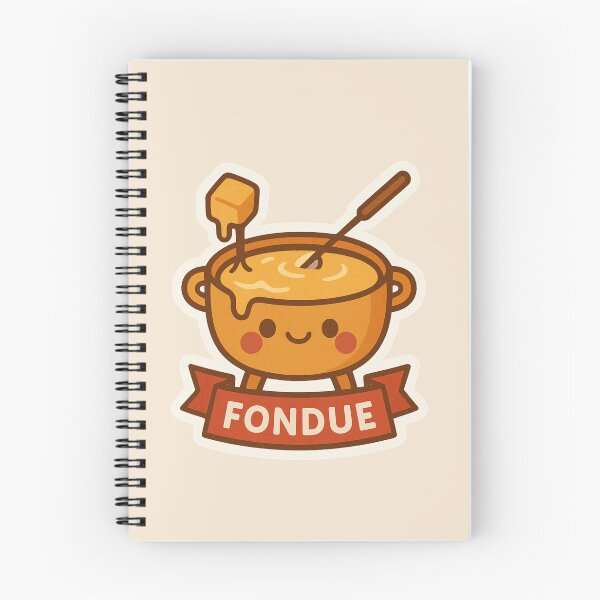 Item preview, Fondue Friend – Cute Swiss Cheese Pot Sticker designed and sold by Nathan28ings.