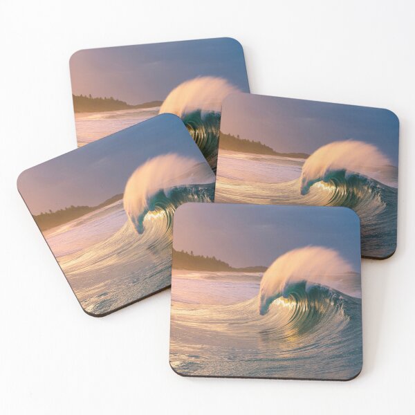 Item preview, Lifestyle Hub: Golden Sunset Ocean Waves - Calming Seascape designed and sold by M&M Lifestyle Hub.