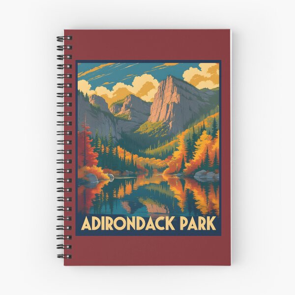 Item preview, Adirondack Park - New York State  designed and sold by GoodOldVintage.