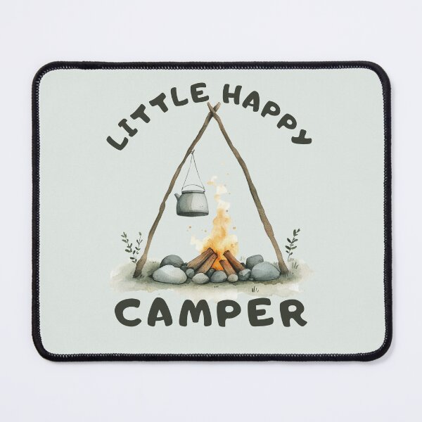 Item preview, Little happy camper campfire bonfire kids camping designed and sold by Lady-Frost.