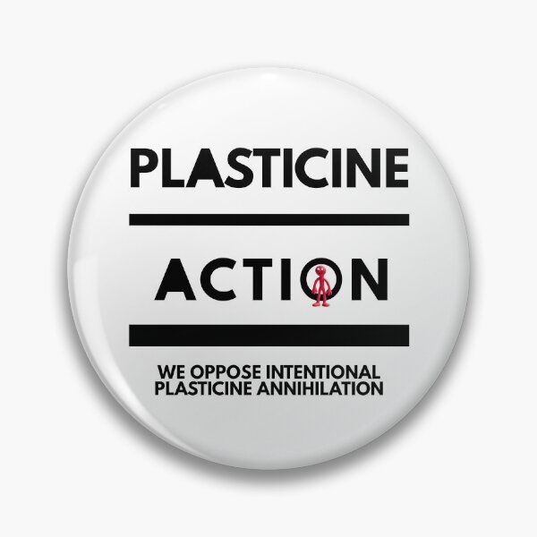 Item preview, Plasticine Action We Oppose ai Generated Animation designed and sold by CreativeEmpires.