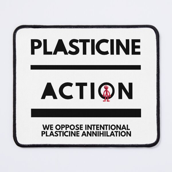 Item preview, Plasticine Action We Oppose ai Generated Animation designed and sold by CreativeEmpires.