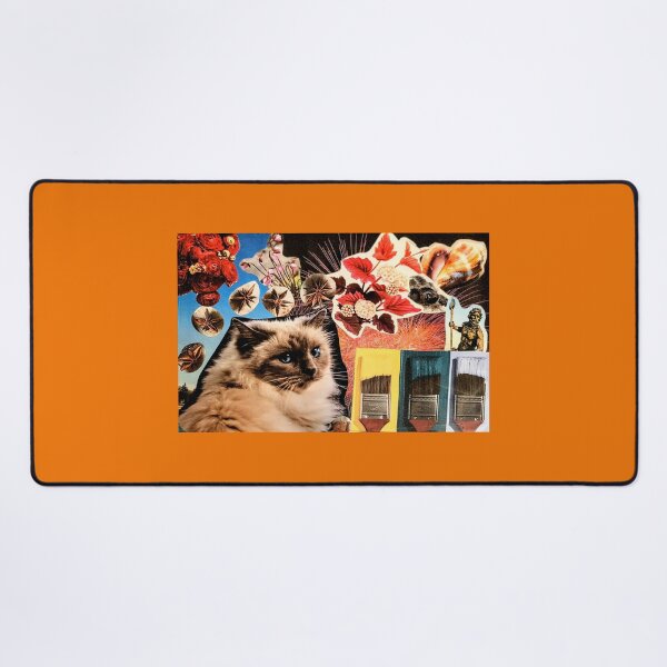 Item preview, Autumn Seas and Kitty Tease Collage designed and sold by Cinderpaw1.