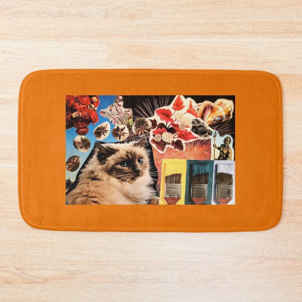 Item preview, Autumn Seas and Kitty Tease Collage designed and sold by Cinderpaw1.