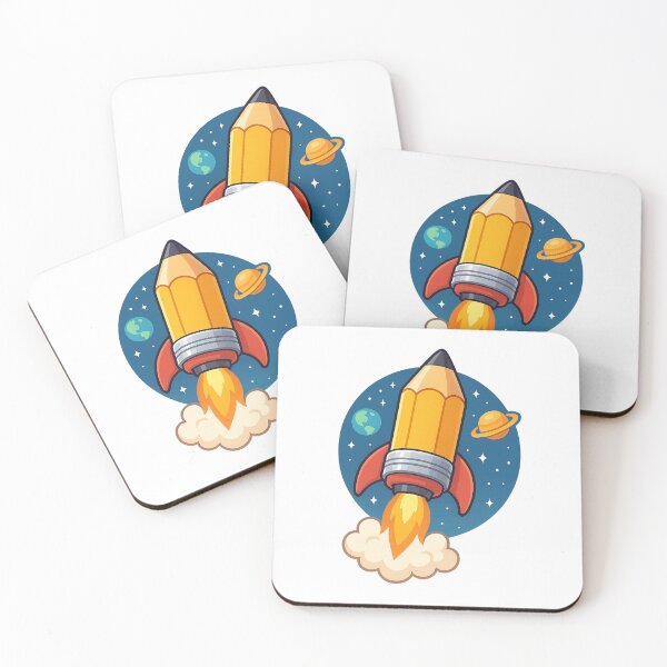 Item preview, Space Pencil Rocket designed and sold by HEERMANArt.
