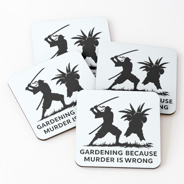 Item preview, Gardening Because Murder Is Wrong designed and sold by Hirako Nakatsu.