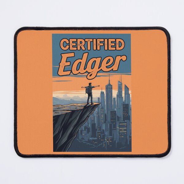 Item preview, Certified Edger – Meme Poster designed and sold by Enea Kelo.