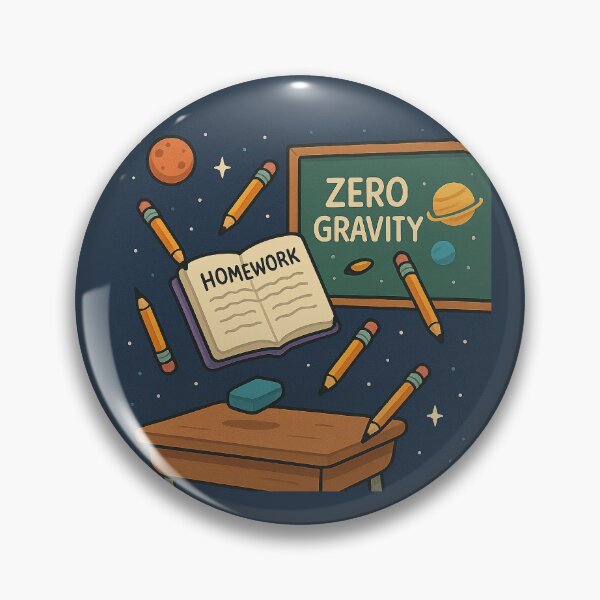 Item preview, Zero Gravity Homework designed and sold by HEERMANArt.