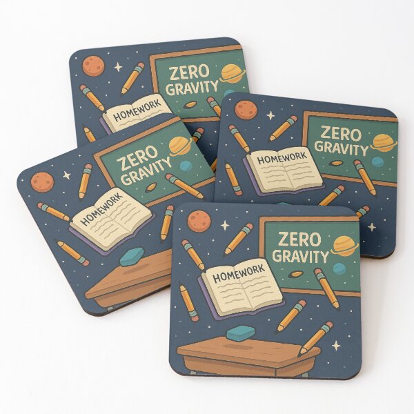 Item preview, Zero Gravity Homework designed and sold by HEERMANArt.