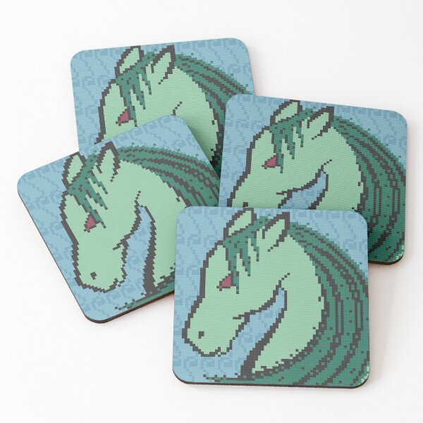 Item preview, Pixel Art Kelpie designed and sold by FlyingJackalope.