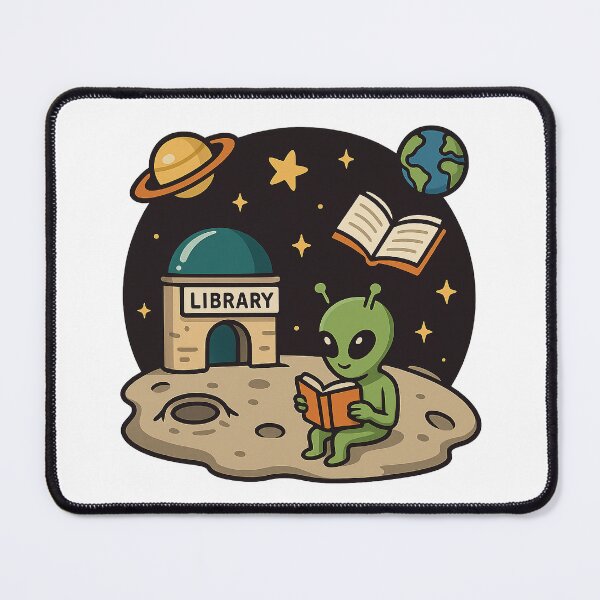 Item preview, Lunar Library designed and sold by HEERMANArt.
