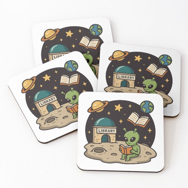 Item preview, Lunar Library designed and sold by HEERMANArt.