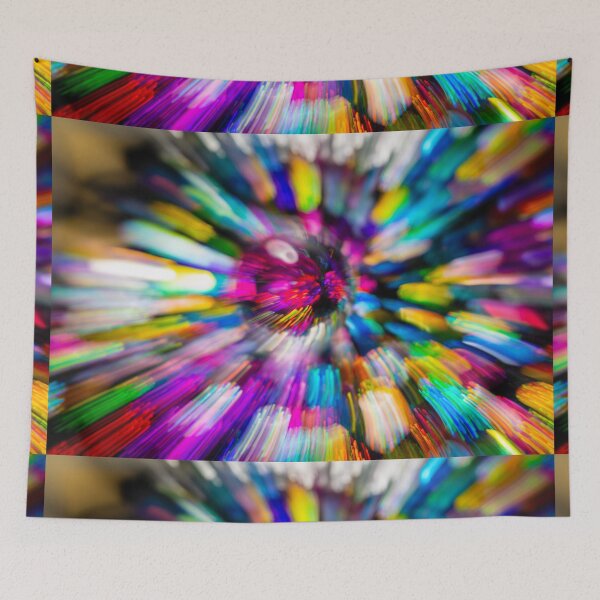 Item preview, Rainbow of Color Burst – Abstract Light Art designed and sold by ea-photos.