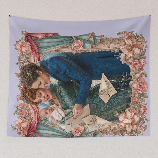Item preview, Two gossipy grandmothers designed and sold by Vera-Adxer.