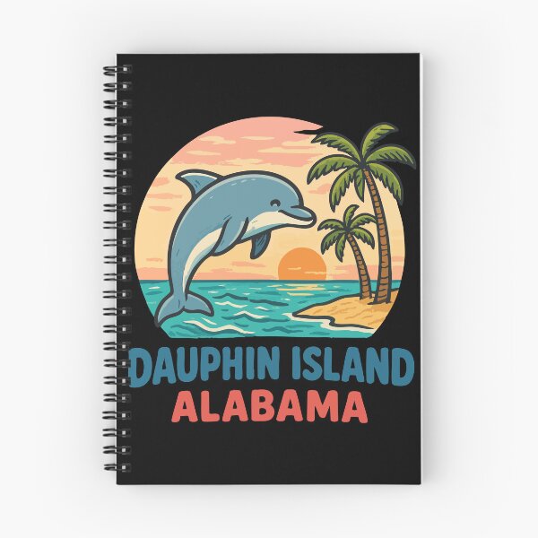 Item preview, Dauphin Island Alabama Dolphin designed and sold by TomFrontierArt.