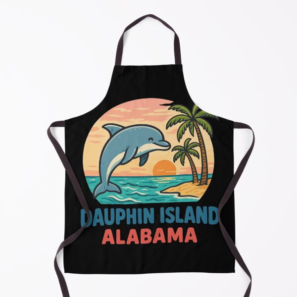 Item preview, Dauphin Island Alabama Dolphin designed and sold by TomFrontierArt.