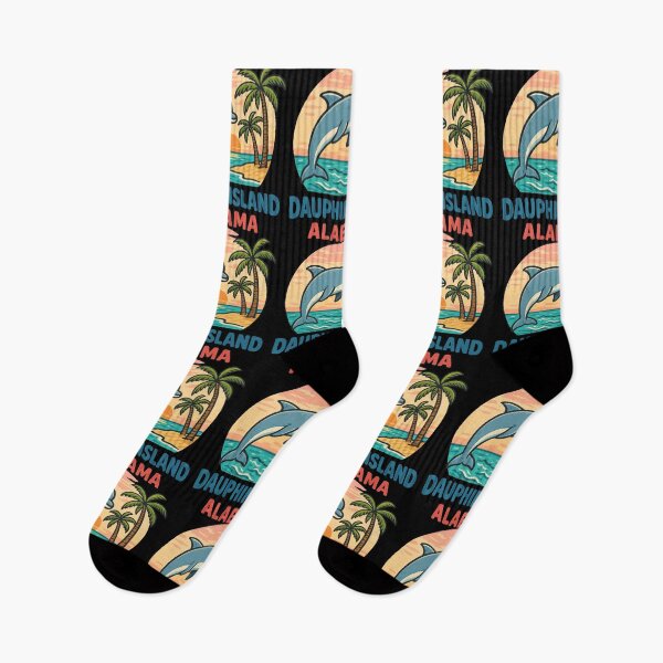 Item preview, Dauphin Island Alabama Dolphin designed and sold by TomFrontierArt.