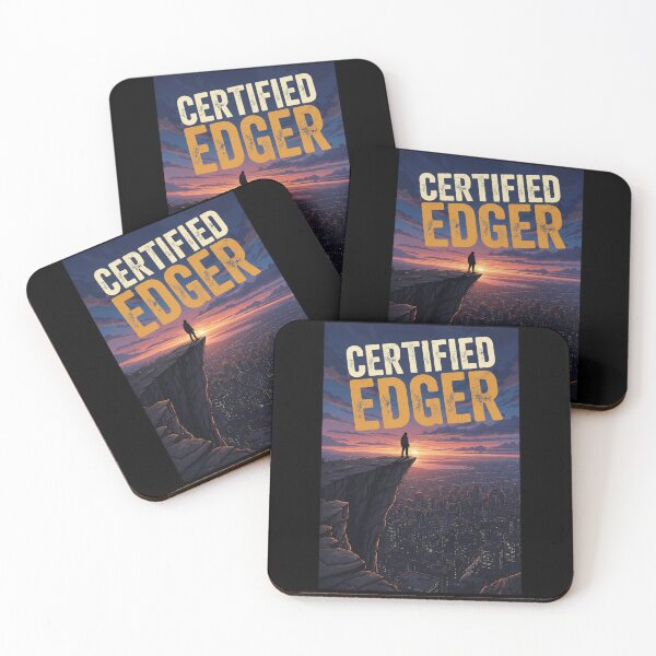 Item preview, Certified Edger – Meme Poster designed and sold by Enea Kelo.