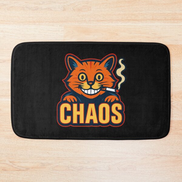Item preview, Chaos Smoking Cat  designed and sold by AwesomeBeyondLimits.