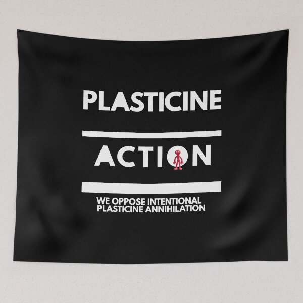 Item preview,  Plasticine Action We Oppose ai Generated Animation  designed and sold by CreativeEmpires.